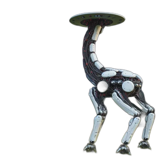 robot, animal, creature, furniture transparent PNG cut-out