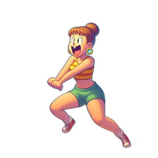 dress, staff, creature, robot transparent PNG cut-out