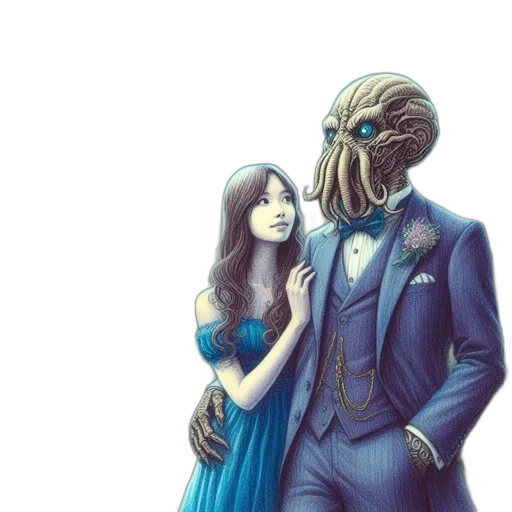 mask, dress, creature, robot transparent PNG cut-out