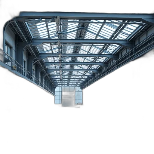 building, umbrella, 3d render, concept art transparent PNG cut-out