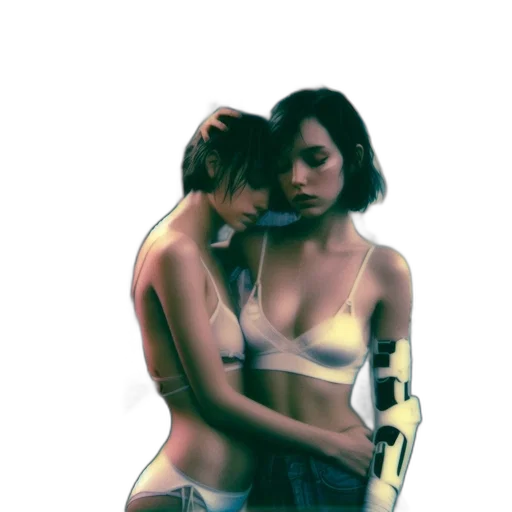 robot, weapon, concept art, cyberpunk transparent PNG cut-out
