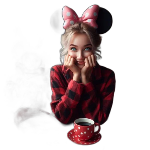 mask, face, dress, photorealistic transparent PNG cut-out