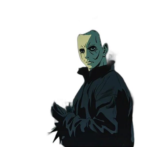 mask, jacket, creature, face transparent PNG cut-out