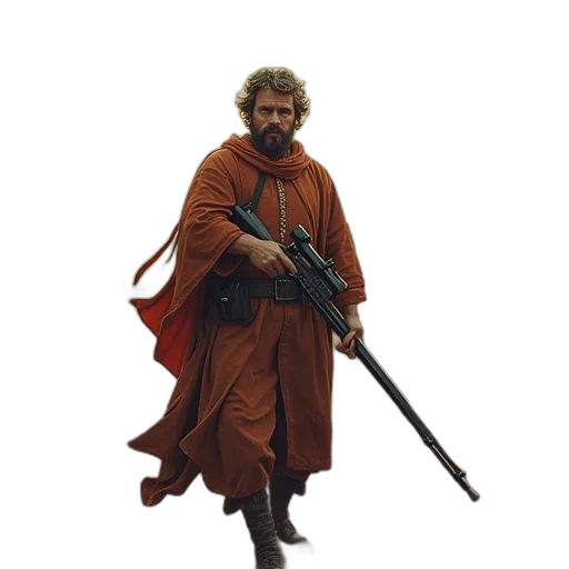 staff, sword, weapon, jacket transparent PNG cut-out