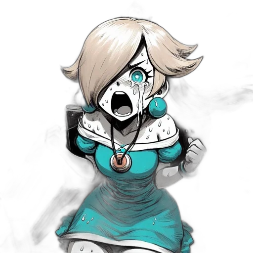 dress, mask, staff, robot transparent PNG cut-out
