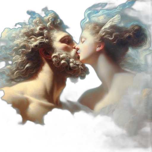 face, photorealistic, oil painting, fantasy art transparent PNG cut-out