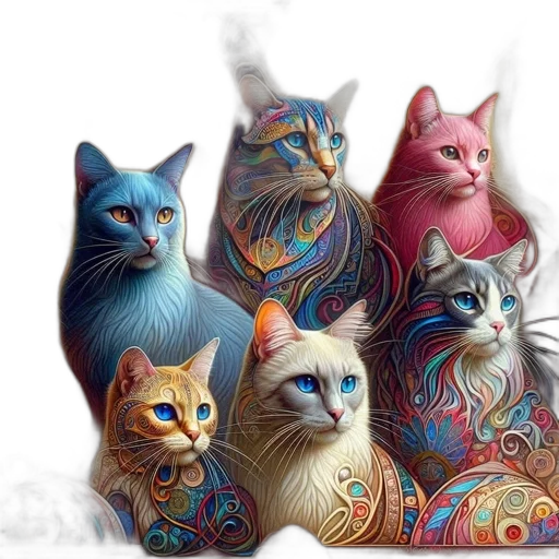 fantasy art, photorealistic, oil painting, concept art transparent PNG cut-out