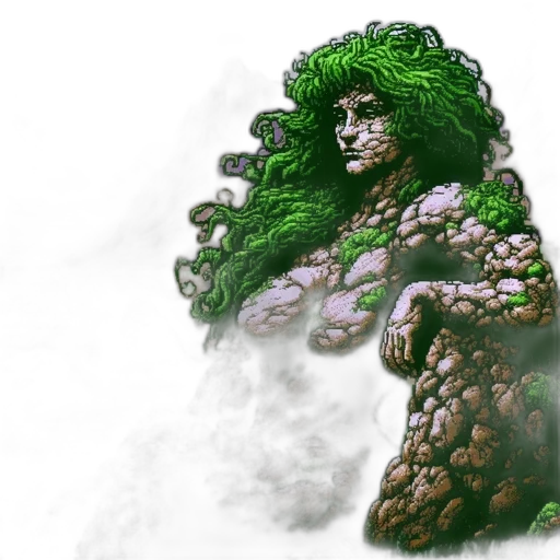 creature, hair, fantasy art, concept art transparent PNG cut-out