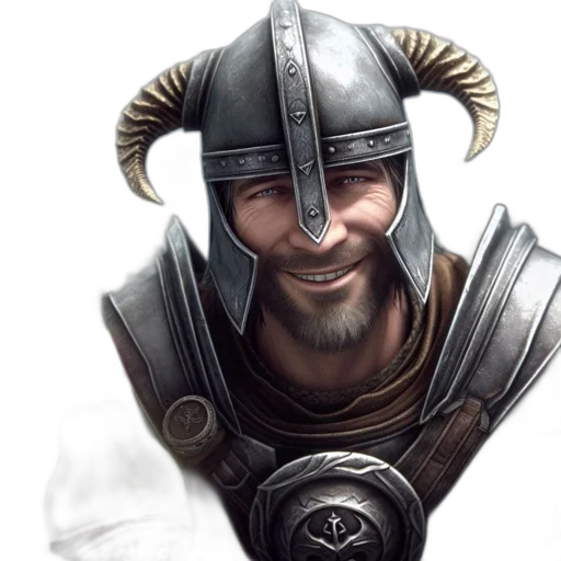 face, dragon, sword, staff transparent PNG cut-out