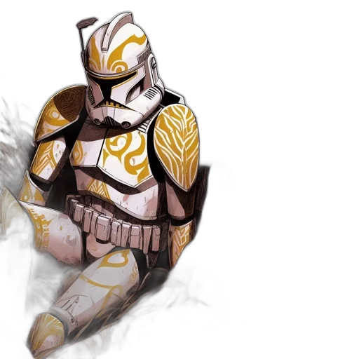 mask, concept art, fantasy art, watercolor transparent PNG cut-out
