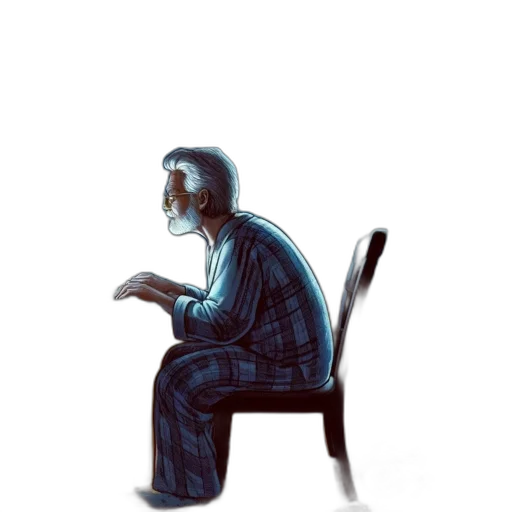 staff, furniture, jacket, face transparent PNG cut-out