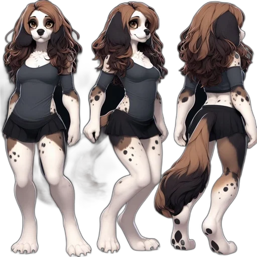 dress, concept art, cartoon, fantasy art transparent PNG cut-out