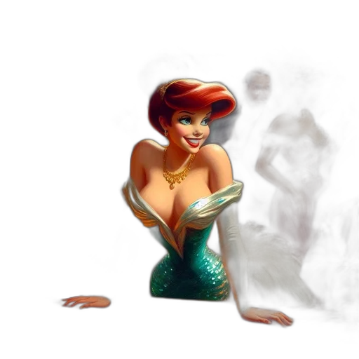 dress, creature, concept art, fantasy art transparent PNG cut-out