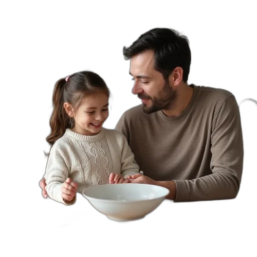 food, mask, photorealistic, snow transparent PNG cut-out
