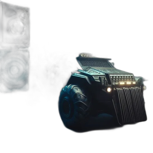car, weapon, robot, mask transparent PNG cut-out
