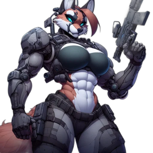 weapon, robot, staff, animal transparent PNG cut-out