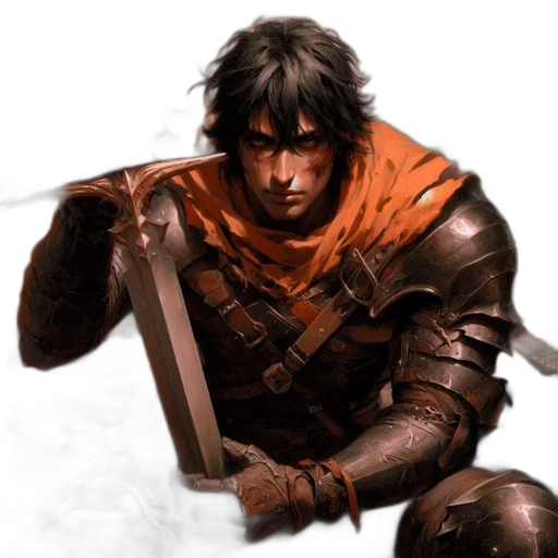 sword, weapon, fantasy art, concept art transparent PNG cut-out