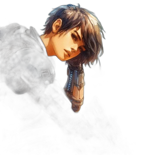 face, weapon, sword, robot transparent PNG cut-out