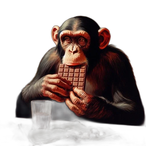 animal, food, concept art, photorealistic transparent PNG cut-out