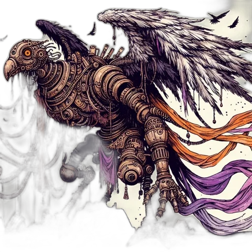 dragon, creature, staff, animal transparent PNG cut-out