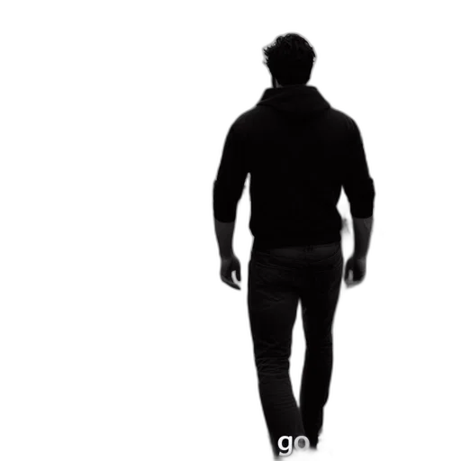 jacket, creature, staff, face transparent PNG cut-out