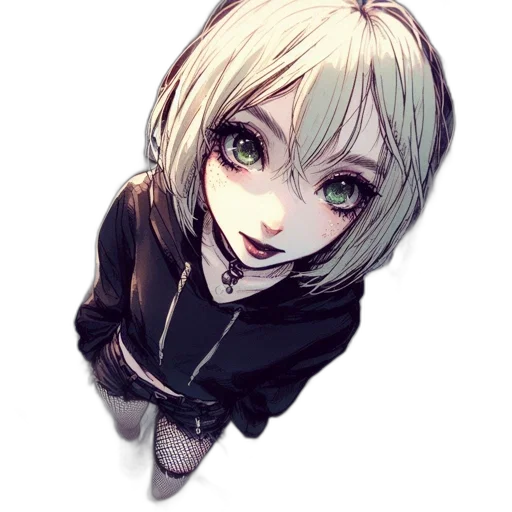 face, jacket, staff, creature transparent PNG cut-out
