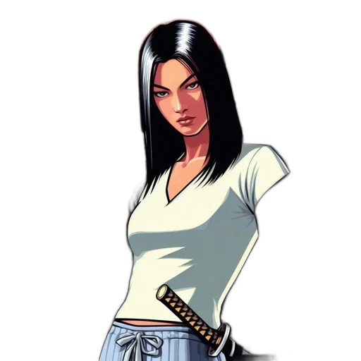 comic book art, concept art, cartoon, photorealistic transparent PNG cut-out