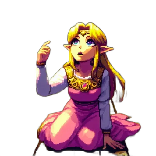dress, crown, staff, face transparent PNG cut-out
