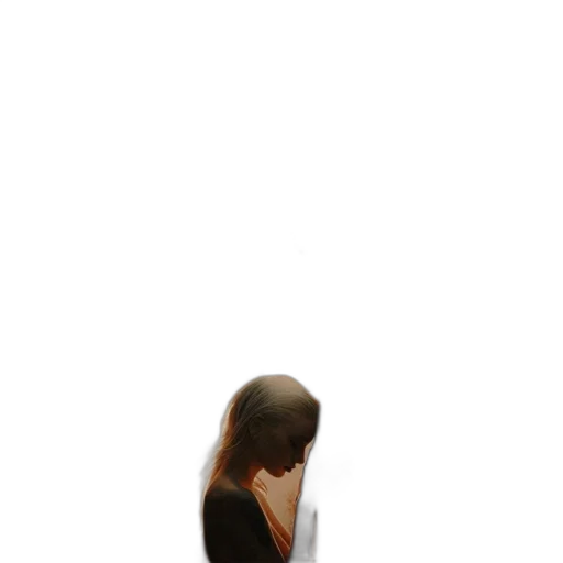 dress, hair, face, mask transparent PNG cut-out