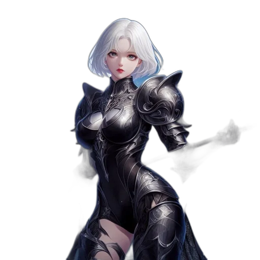 dress, robot, sword, weapon transparent PNG cut-out