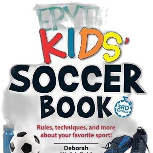 everything, kids, soccer, book transparent PNG cut-out