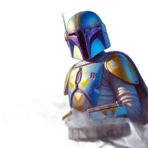 robot, sword, concept art, fantasy art transparent PNG cut-out