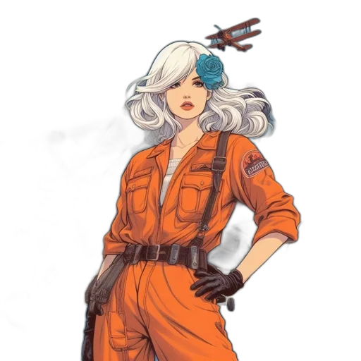 staff, jacket, weapon, concept art transparent PNG cut-out