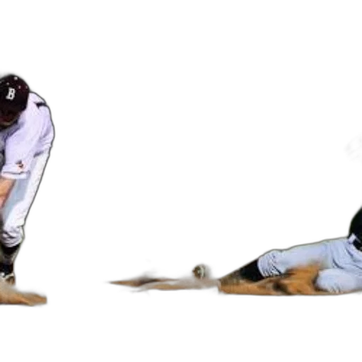 concept art, baseball, player, slides transparent PNG cut-out