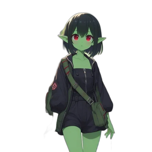 staff, jacket, weapon, creature transparent PNG cut-out