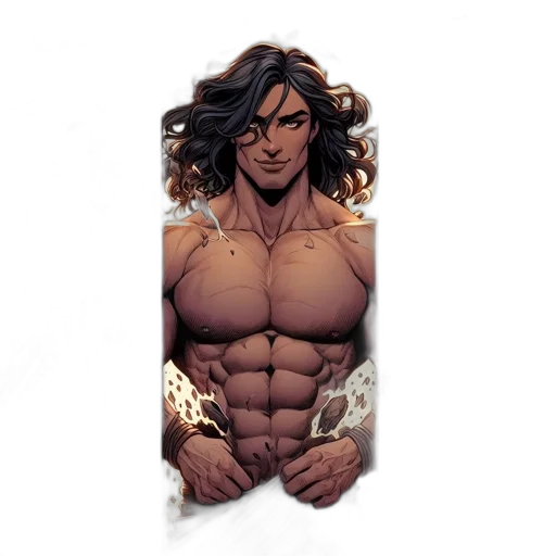 comic book art, fantasy art, concept art, pixel art transparent PNG cut-out