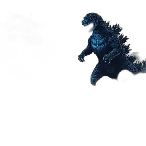 dragon, creature, animal, staff transparent PNG cut-out