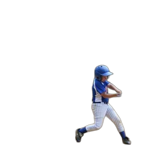 3d render, young, baseball, player transparent PNG cut-out