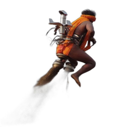 weapon, staff, sword, robot transparent PNG cut-out