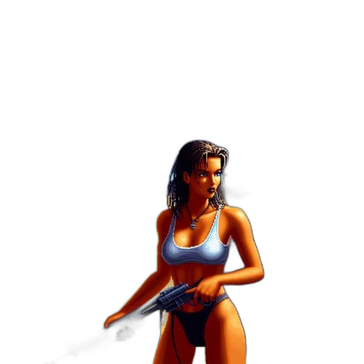 weapon, dress, pixel art, concept art transparent PNG cut-out