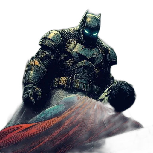 comic book art, concept art, fantasy art, photorealistic transparent PNG cut-out