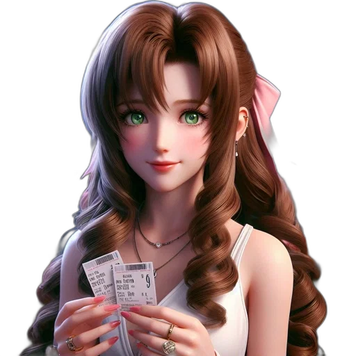 fantasy art, concept art, anime, photorealistic transparent PNG cut-out