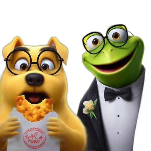 3d render, concept art, cartoon, poster transparent PNG cut-out