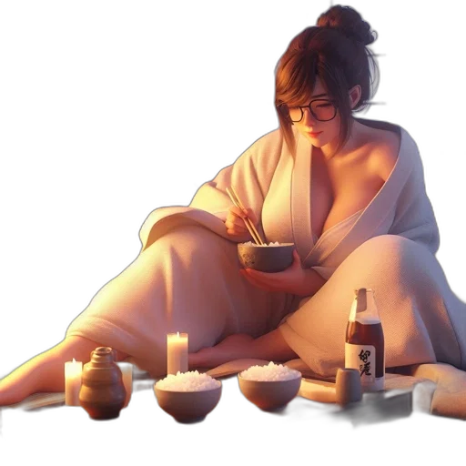 concept art, photorealistic, oil painting, fantasy art transparent PNG cut-out