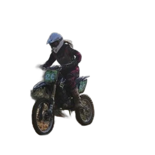 3d render, concept art, motocross, rider transparent PNG cut-out