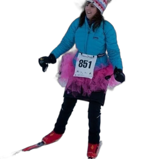 woman, blue, jacket, pink transparent PNG cut-out