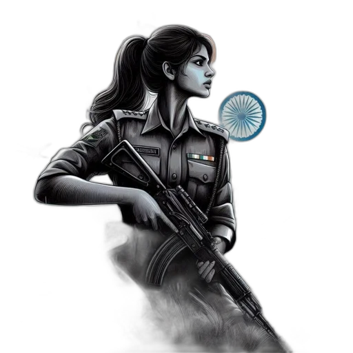 staff, weapon, jacket, concept art transparent PNG cut-out