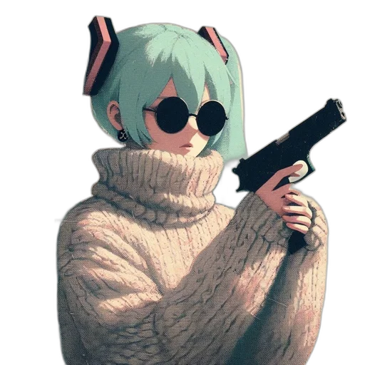 weapon, jacket, animal, creature transparent PNG cut-out