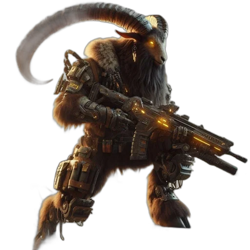 robot, weapon, creature, animal transparent PNG cut-out