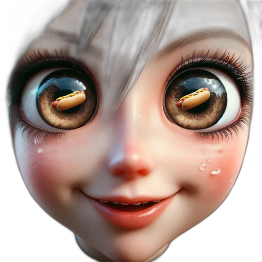 face, mask, robot, creature transparent PNG cut-out